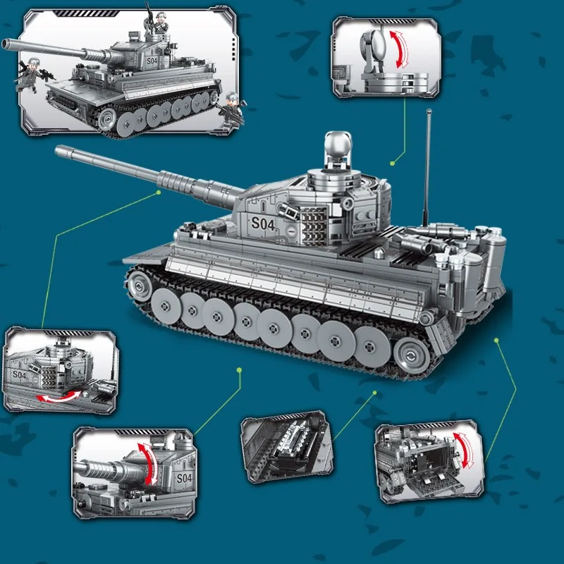 90023 LWCK Танк Pz Tiger Ausführung E 90023 LWCK Танк Pz Tiger Ausführung E