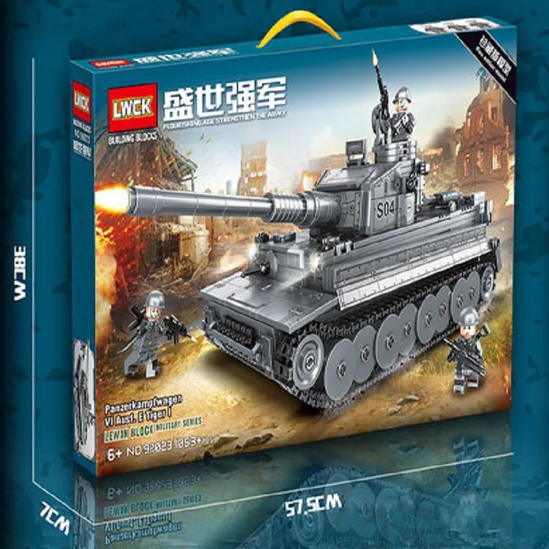 90023 LWCK Танк Pz Tiger Ausführung E 90023 LWCK Танк Pz Tiger Ausführung E