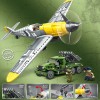 98305 MEI LIAN Ракетная установка Катюша и истребитель Мессершмитт BF109