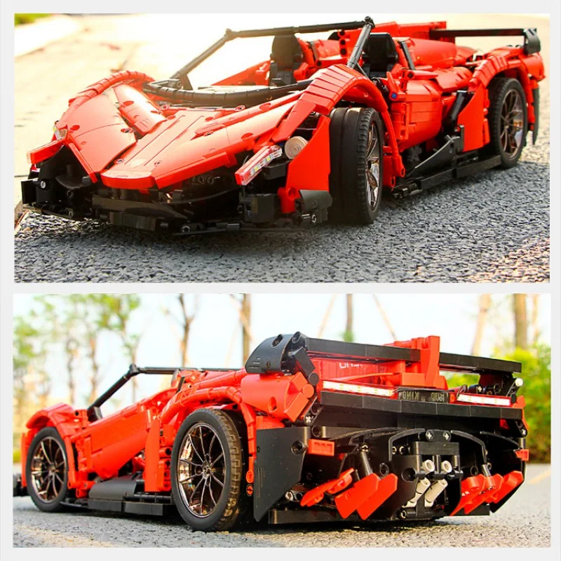 13079 MOULD KING Суперкар Lamborghini Veneno Roadster (с моторизацией) 13079 MOULD KING Суперкар Lamborghini Veneno Roadster (с моторизацией)