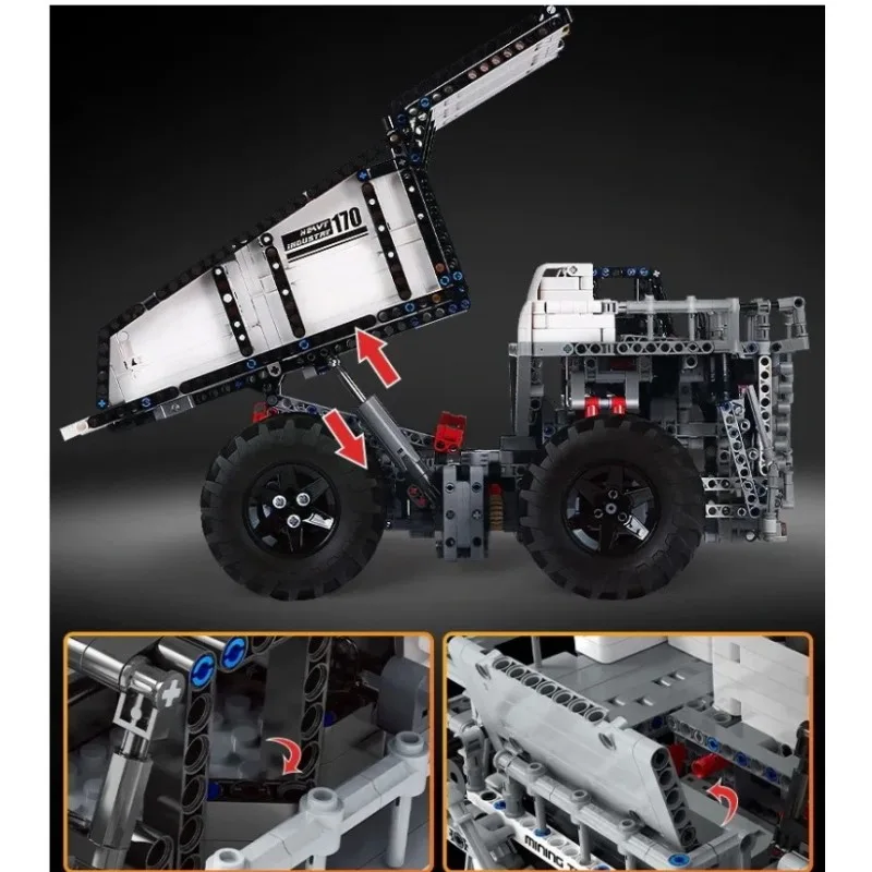 13170 MOULD KING Карьерный самосвал на радиоуправлении 13170 MOULD KING Карьерный самосвал на радиоуправлении
