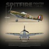 100279 Quanguan Supermarine Spitfire британский одноместный истребитель 