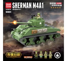 100081 Quanguan Танк Sherman M4A1