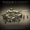 100244 Quanguan Немецкий тяжелый танк Тигр 1 (Tiger I, Panzerkampfwagen VI Ausf.H — E)