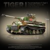 100244 Quanguan Немецкий тяжелый танк Тигр 1 (Tiger I, Panzerkampfwagen VI Ausf.H — E)