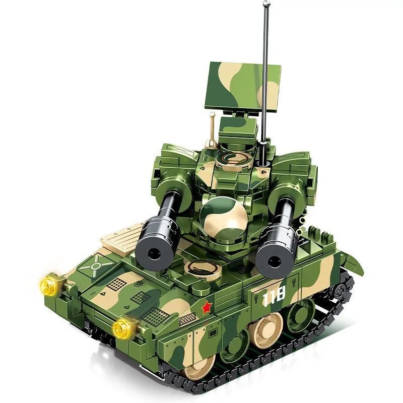203118 Sembo Block Колесная самоходная зенитная установка PGZ-09 203118 Sembo Block Колесная самоходная зенитная установка PGZ-09