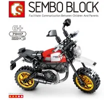 701117 Sembo Block Мотоцикл
