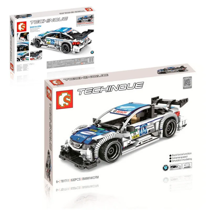 701711 Sembo Block Автомобиль BMW M4 DTM 701711 Sembo Block Автомобиль BMW M4 DTM