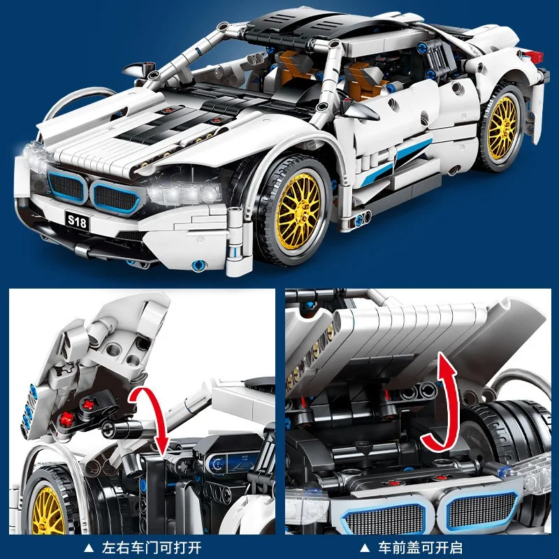 701940 Sembo Block BMW i8 1:14 701940 Sembo Block BMW i8 1:14