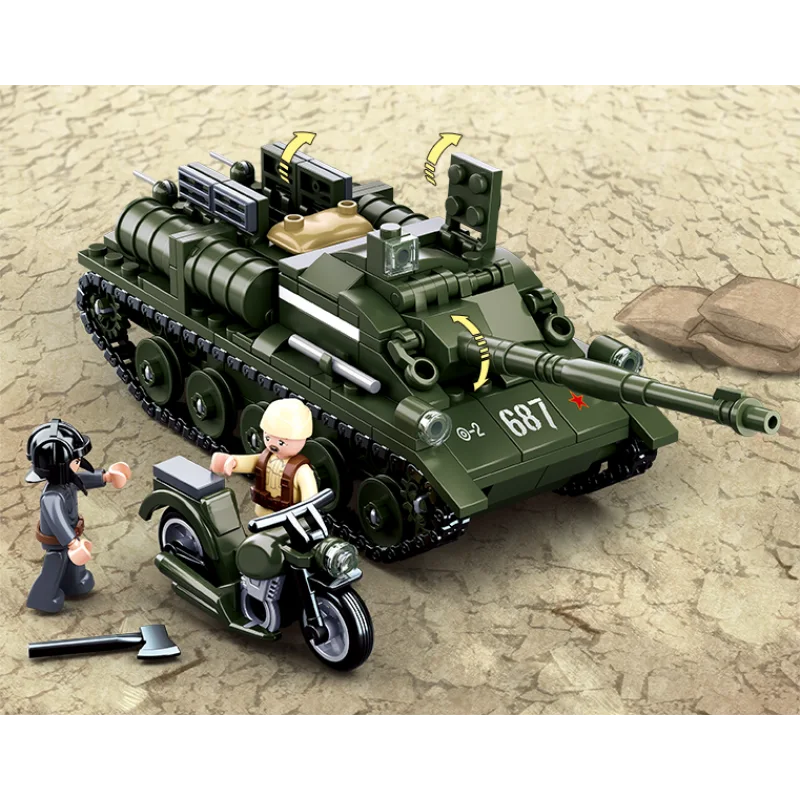 M38-B0687 Sluban СУ-85 — средняя советская САУ, истребителель танков M38-B0687 Sluban СУ-85 — средняя советская САУ, истребителель танков