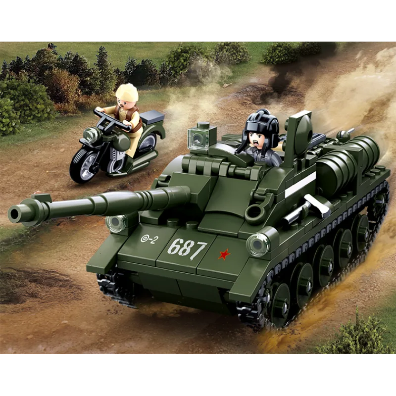 M38-B0687 Sluban СУ-85 — средняя советская САУ, истребителель танков M38-B0687 Sluban СУ-85 — средняя советская САУ, истребителель танков