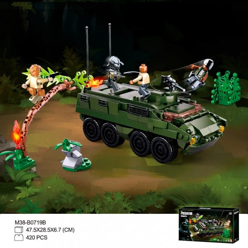 M38-B0719B Sluban Чужой против Хищника: бронированная машина M38-B0719B Sluban Чужой против Хищника: бронированная машина