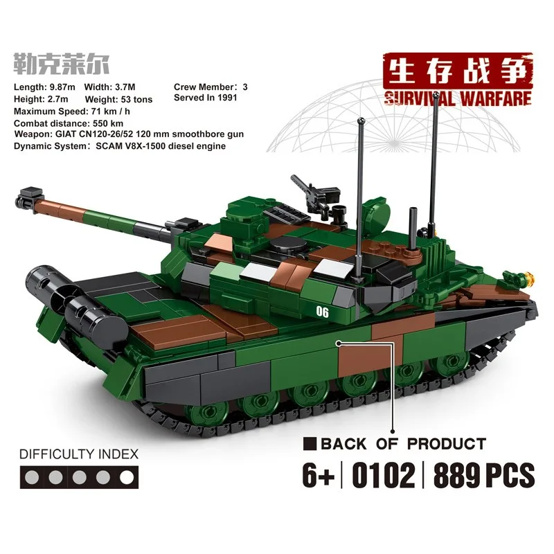 SY0102 SY Leclerc - основной боевой танк SY0102 SY Leclerc - основной боевой танк