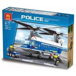 52015 Wange Полицейский вертолет Heavy Helicopter