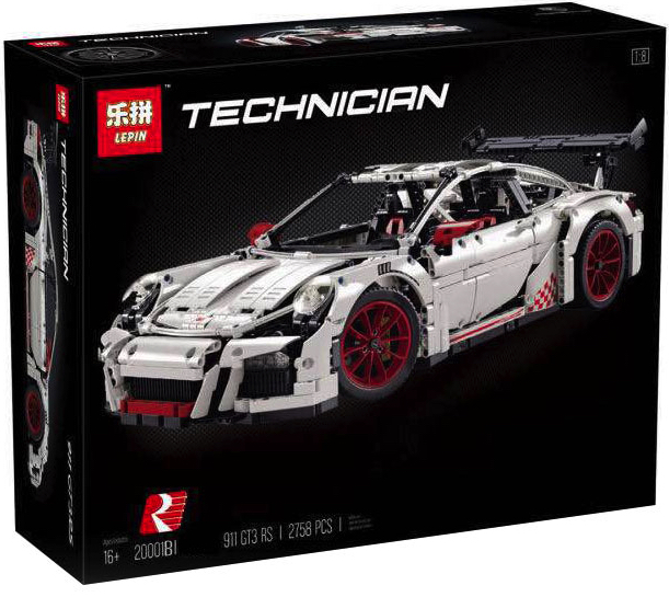 Купить 20001B Lepin Порше 911 GT3 RS (Белый) аналог 42056 Лего с ...